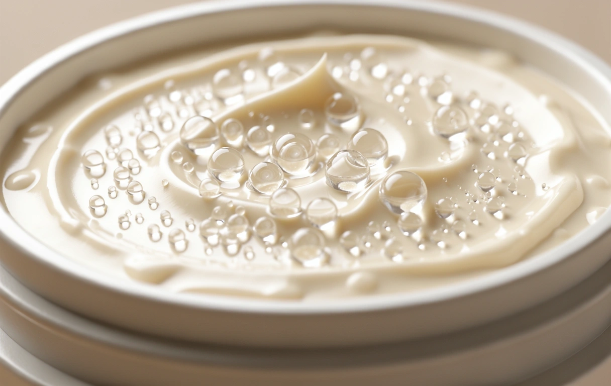 Premium skincare texture